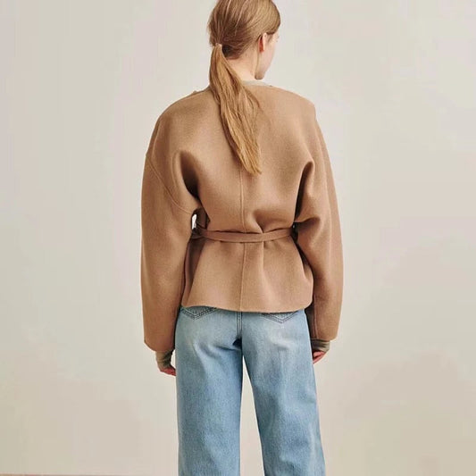 Classic Wool Coat For Women