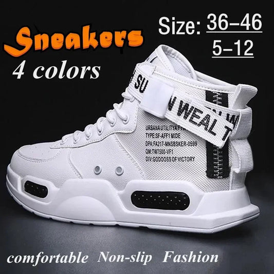 New Brand Men’s Casual High-Top Sneakers