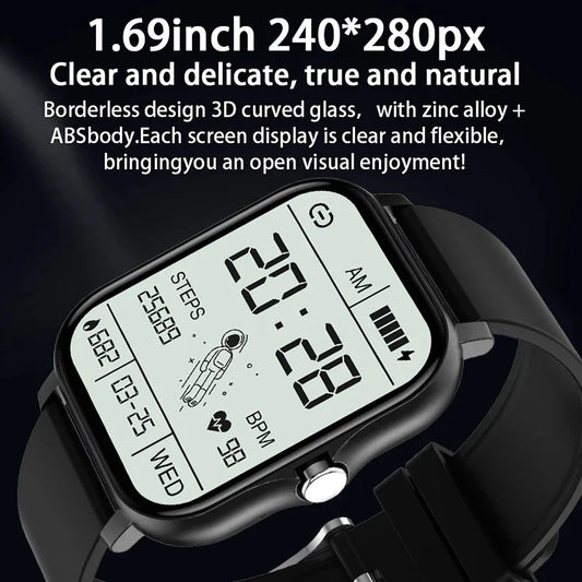 Bluetooth Smart Watch – 1.69" Full Touch Screen