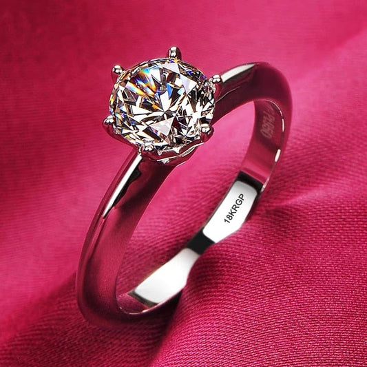 Never Fade White Gold Color Rings