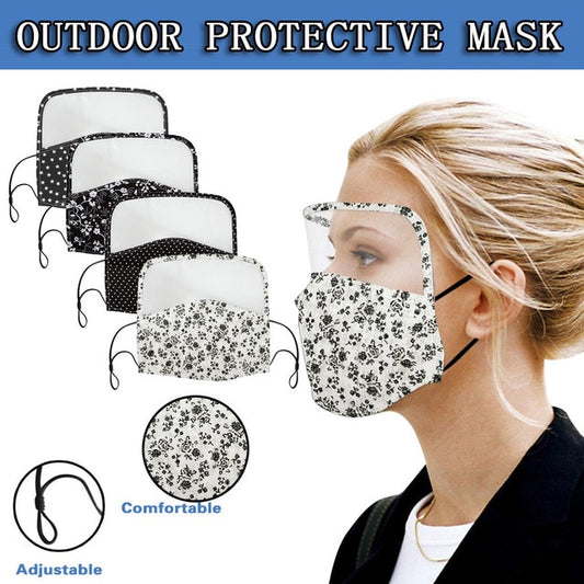 Adult Washable Reusable Outdoor Face Protective Face Shield